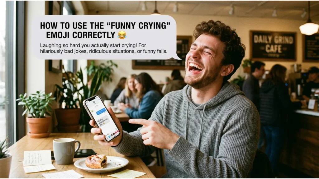 How to use funny crying emoji the right way