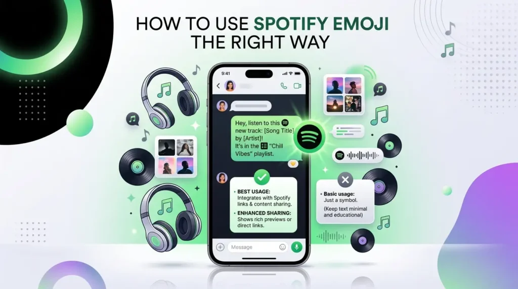 How to use Spotify emoji the right way