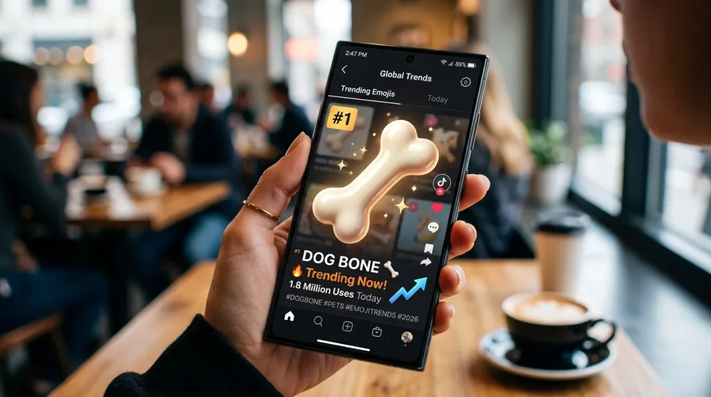 Trending Dog Bone Emoji in 2026
