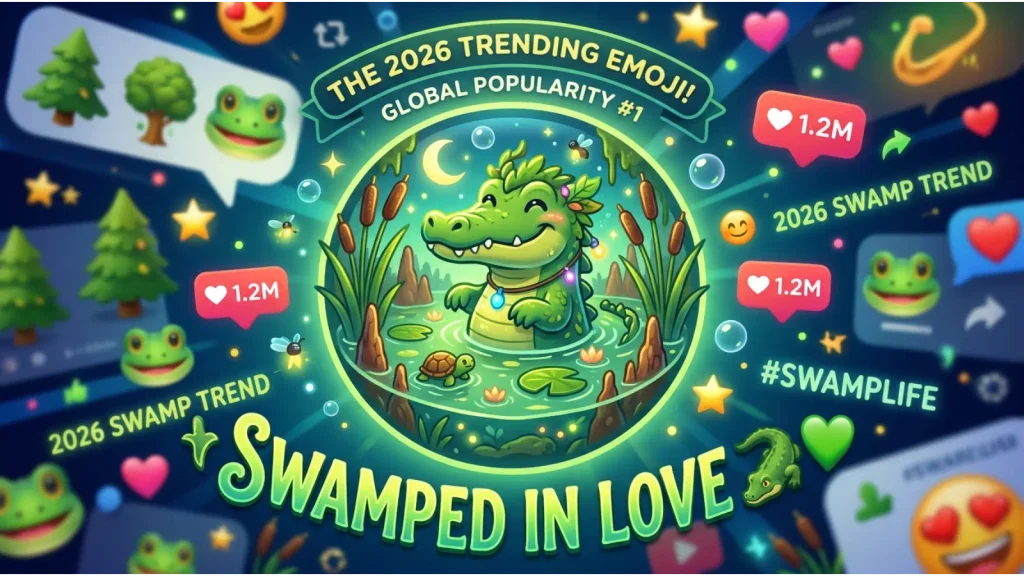 Trending swamp emoji in 2026