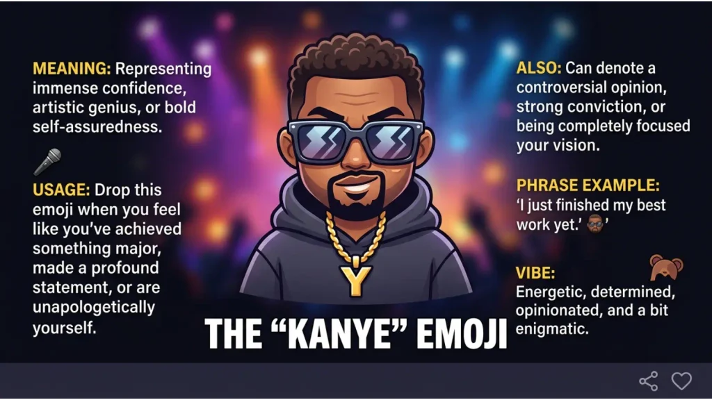 What do Kanye Emoji mean
