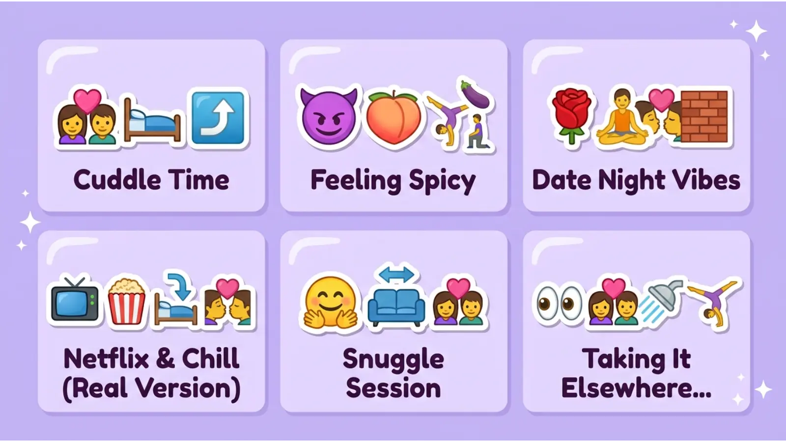 Sex Position Emojis