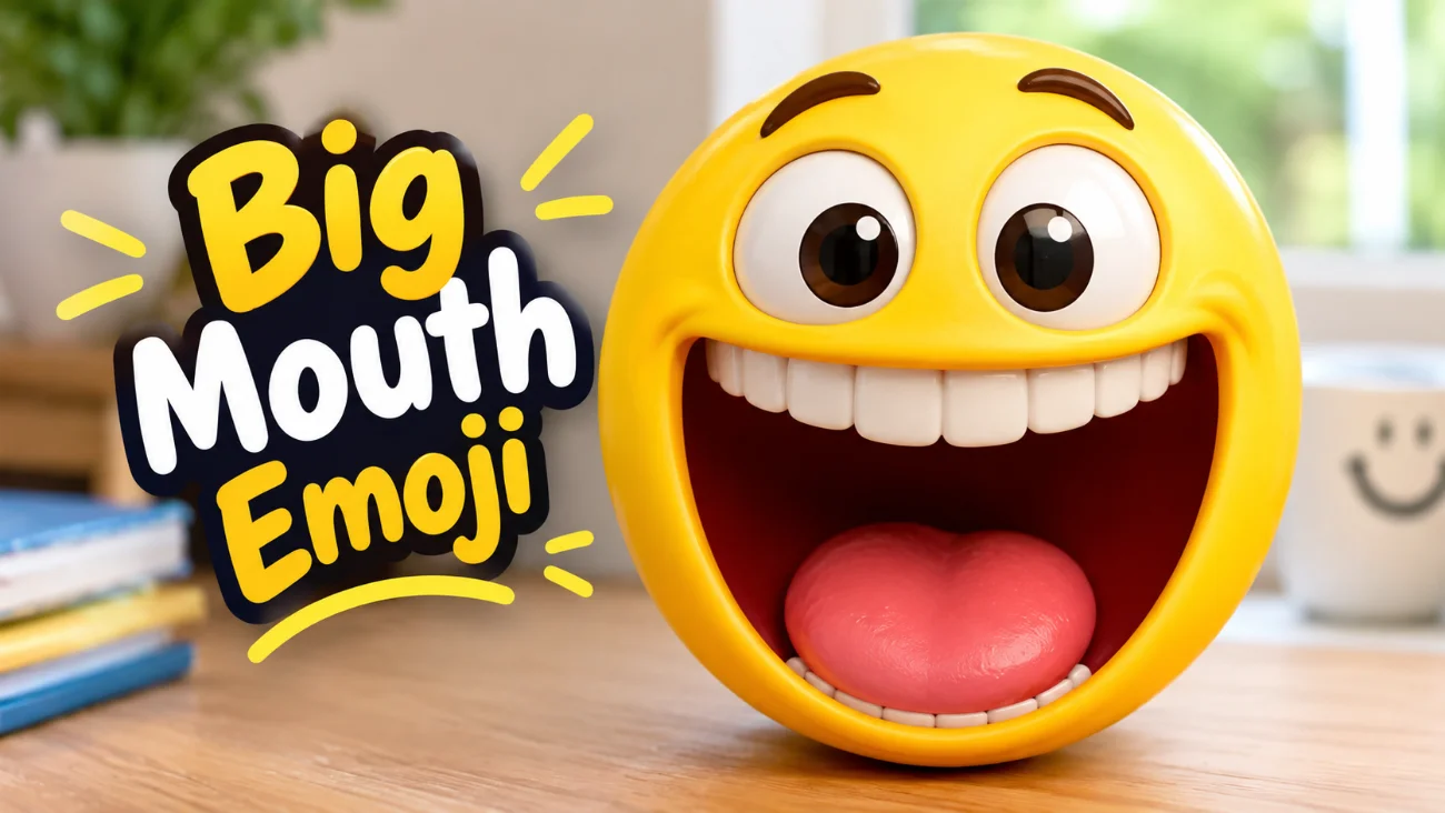 Big Mouth Emoji