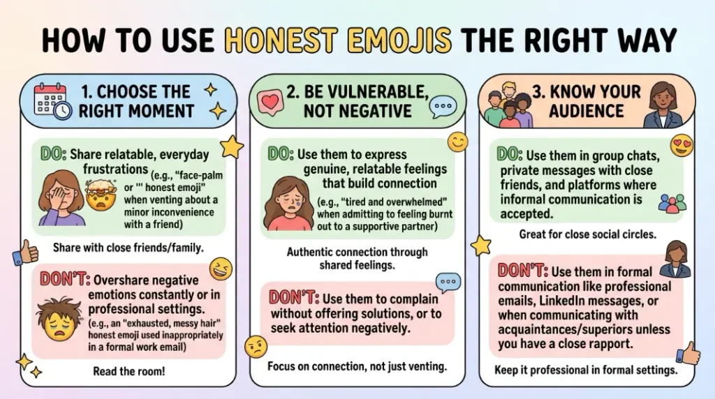 How to use Honest Emoji the right way