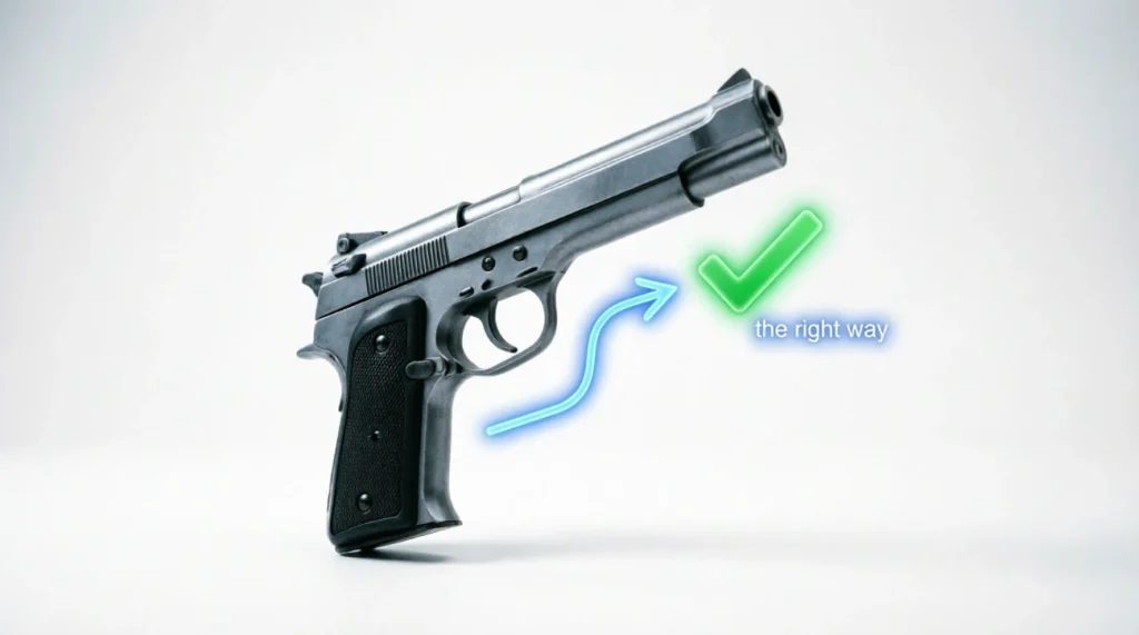 How to use real gun emoji the right way