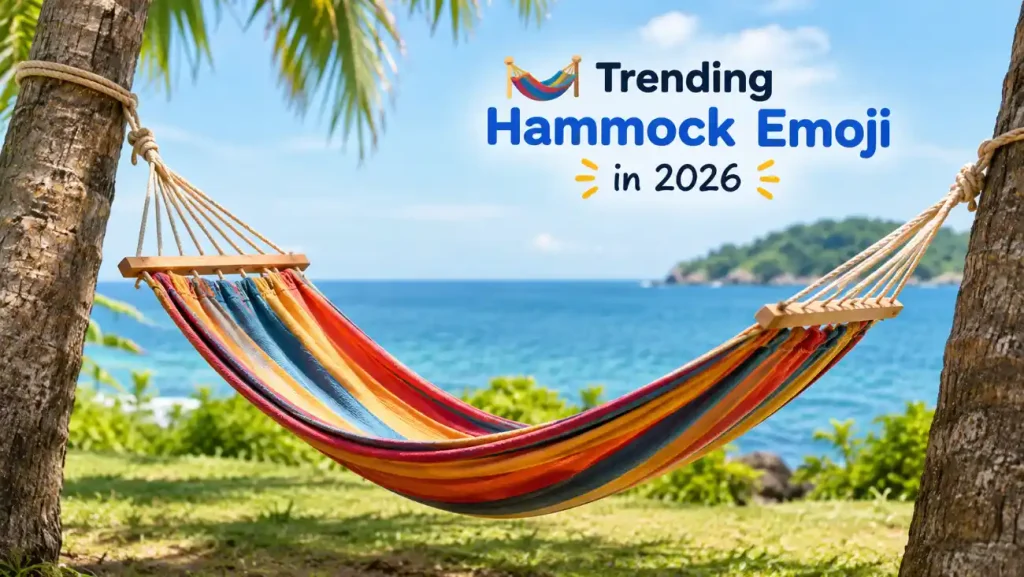 Trending hammock emoji in 2026