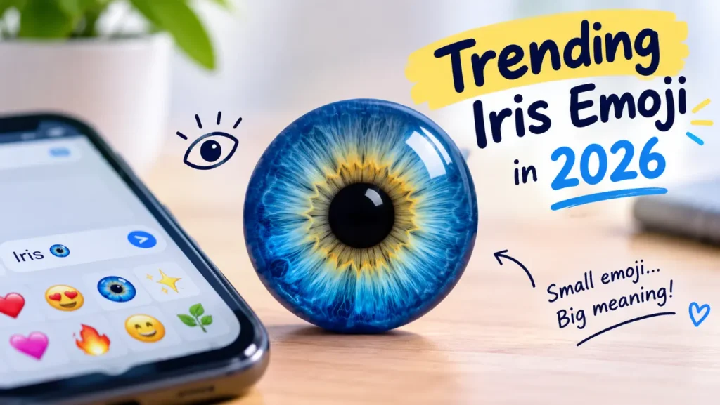 Trending iris emoji in 2026