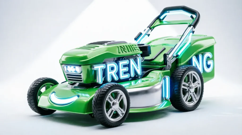 Trending lawnmower emoji in 2026