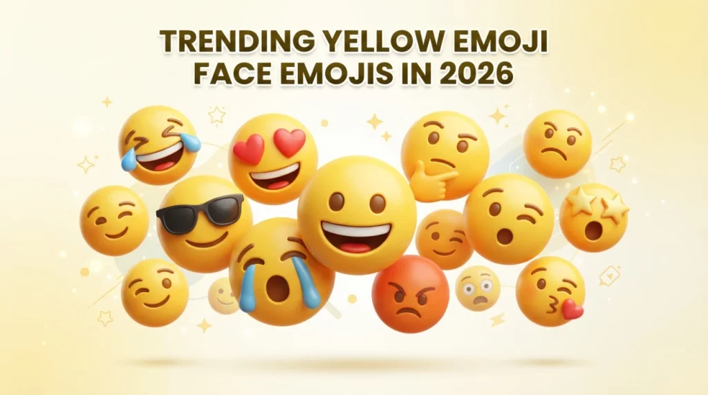 Trending Yellow Emoji Face emojis in 2026