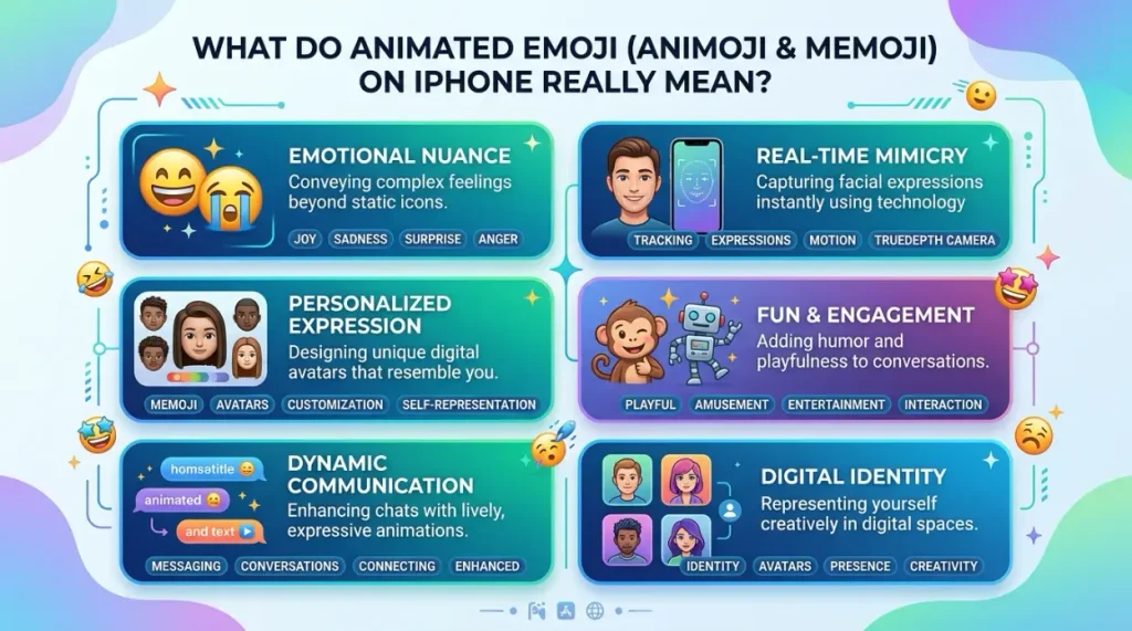 What Do Animated Emoji on iPhone Really Mean