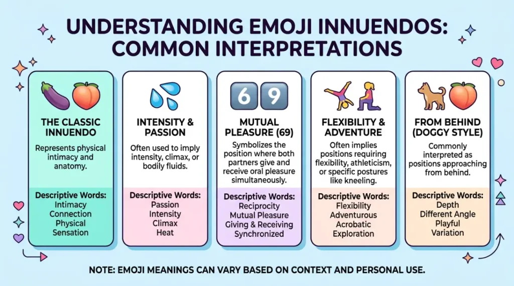 What Do Sex Position Emojis Mean