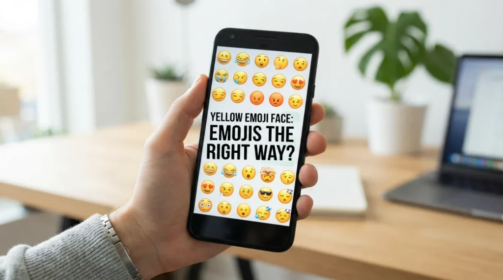 Yellow Emoji Face emojis the right way